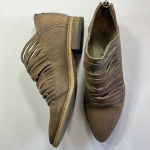 Free People Lost Valley Brown Booties